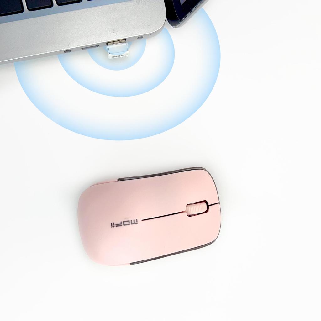 Mofii Wireless Ergonomic Mouse That Can Be Used with Either Hand (left or Right).