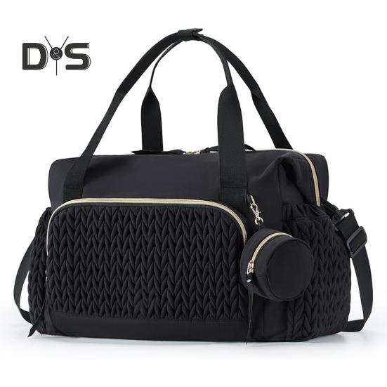 Mother Bag with Dual Handle Strap Large Capacity Multi Compartments Diaper Bag with Changing Pad Waterproof Organized Storage Bag for Baby Essentials