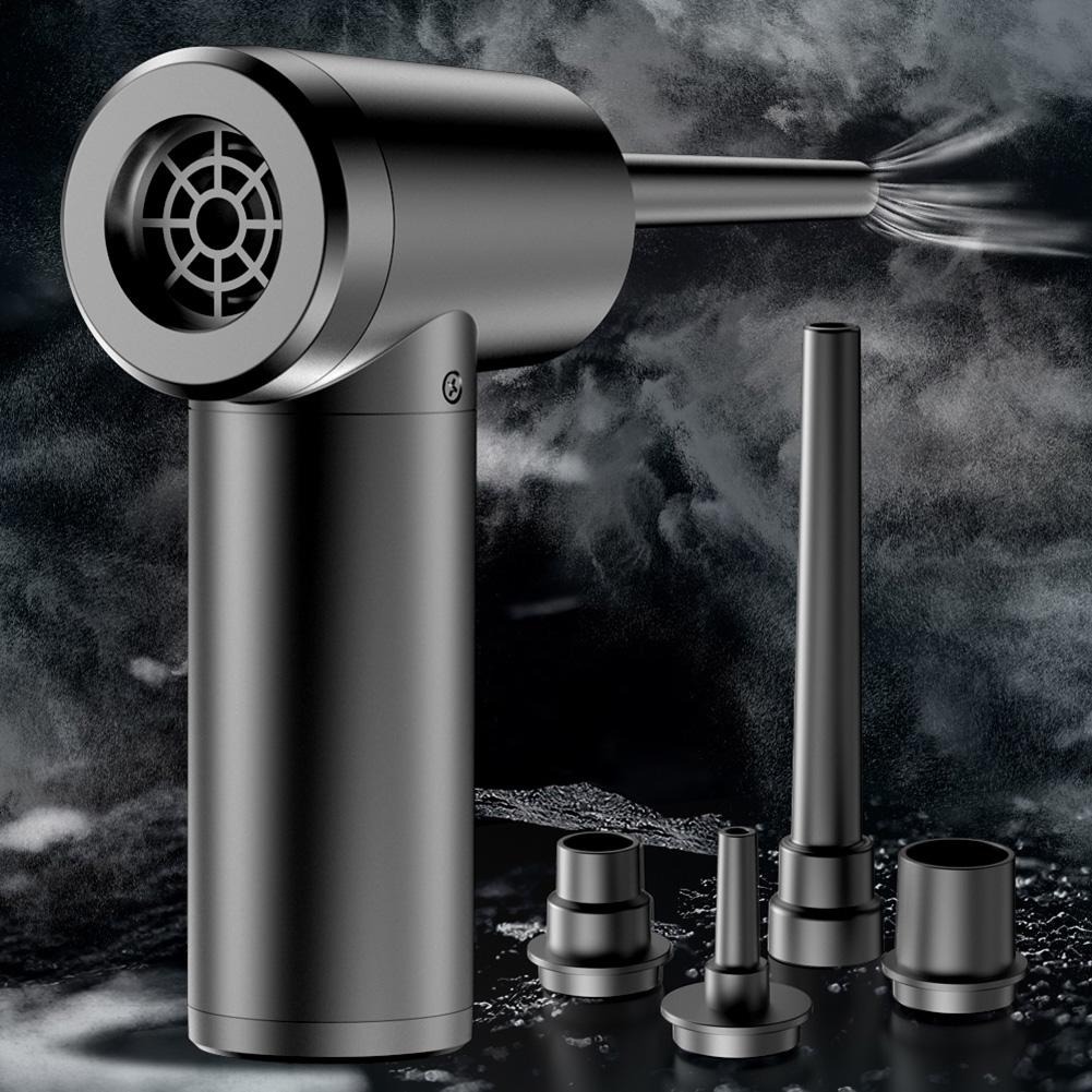 100W Samochód Dom Bezprzewodowy Elektryczny Odpylacz 50000RPM Ręczny Elektryczny Sprężony Pistolet Dmuchawy Ładowanie USB Do Pojazdów Domowych