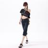 Trendy Spring Summer Slim Fit Denim Cropped Capri Pants For Women Versatile Basic Slimming Casual Bottoms