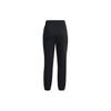 Under Armour Essential Solid Color Logo Drawstring Joggers Women Bottoms Black 1373034-001