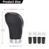 5/6 Speed Universal Gear Shift Knob R PU Leather Manual Gear lever knob Shift Replacement Modified daewoo nuance daewoo racer