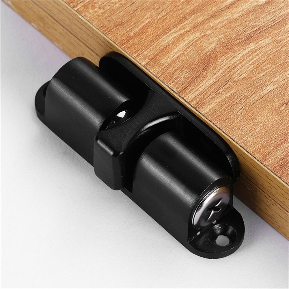 Chrome Magnetic Door Holder Suitable For Homes Offices Aluminum Alloy Material Easy Installation Prevent Pinching Accidents