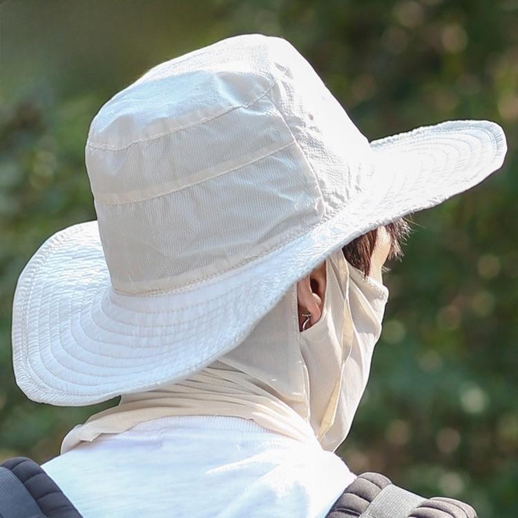 

Outdoor Sun Hat For Men And Women With Waterproof Breathable Polyester For Hiking And Travel бежевий