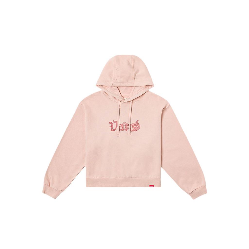 Vans Pullover Year Of The Snake Hoodie Long Sleeve Sweatshirt Women hoodies Pink VN000QH6O3N