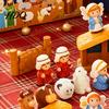 Christmas Calendar for Family Bonding 24 Days Nativity Advent Kids Countdown Waiting Gift Boys Girls with Mini Figurines Interactive Holiday