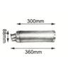 Suitable For Cg125 Cg150 Aluminum Alloy Full Exhaust System 304 Stainless Steel Head Pipe Motorcycle Accessories Exhaust Pipe