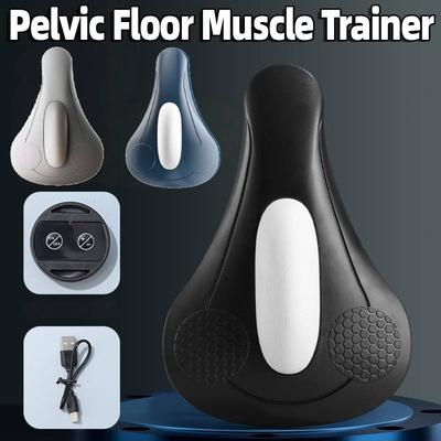 Pelvic Floor Muscle Electric Trainer 4 Modes Pelvic Floor Exerciser Type-C Sphincter Massage Repair Cushion for Home Office