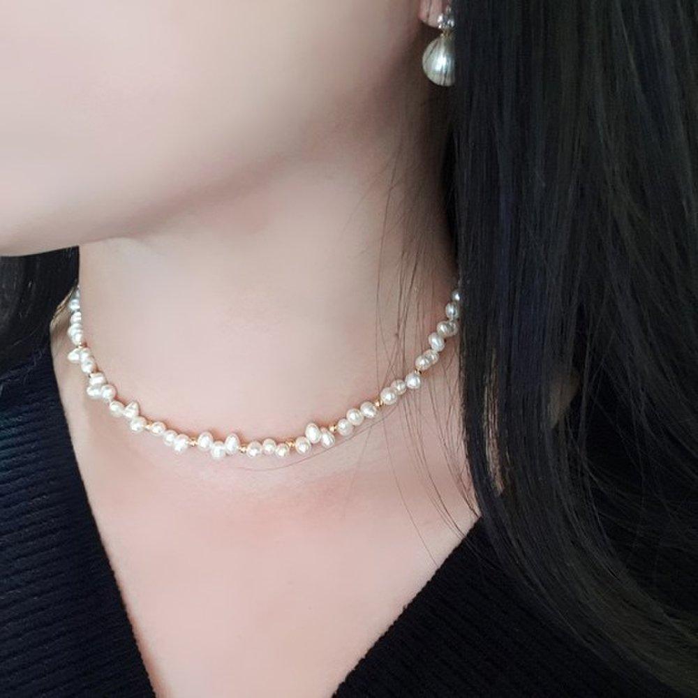 Gkelly Elijah Freshwater Pearl Necklace Nk116