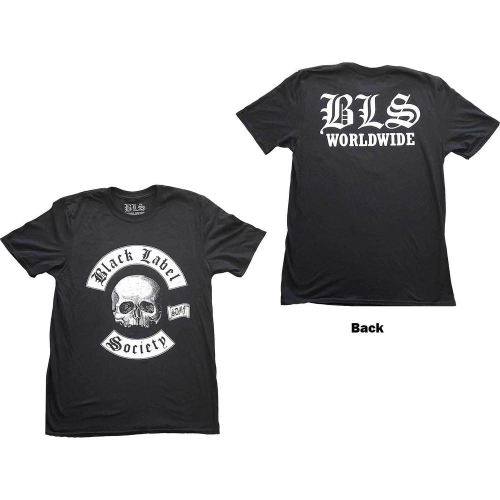Black Label Society Unisex TShirt Worldwide V 2 (Back Print) S