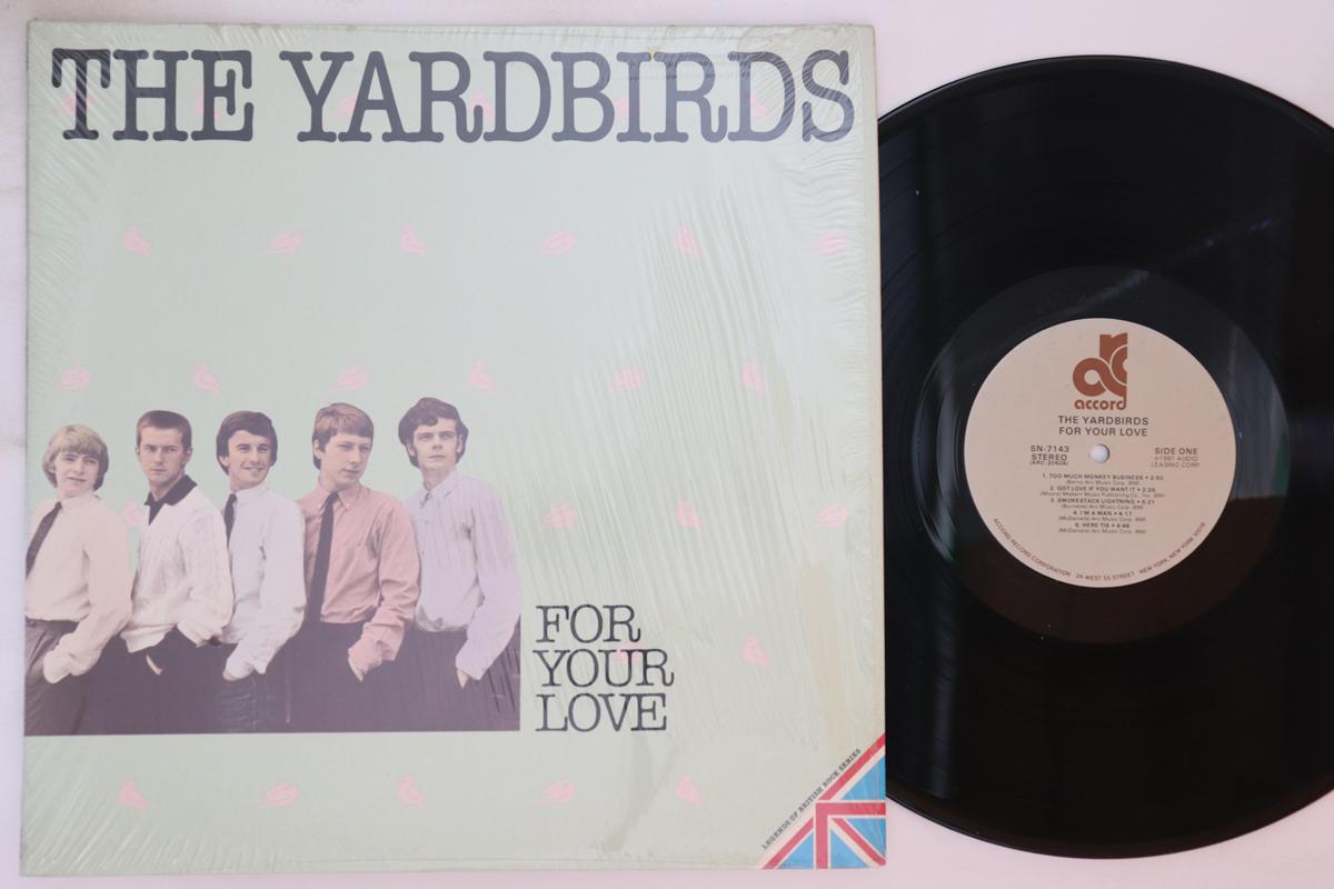

LP Пластинка YARDBIRDS - For Your Love SN7143 ACCORD 1981 US Рок Б/У