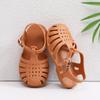 Summer Children Sandals Baby Toddler Soft Non-slip Princess Shoes Kids Beach Sandals Roman Sandals Anti-slip