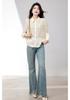 Casual collar, fashionable temperament, patchwork shirt, small shirt