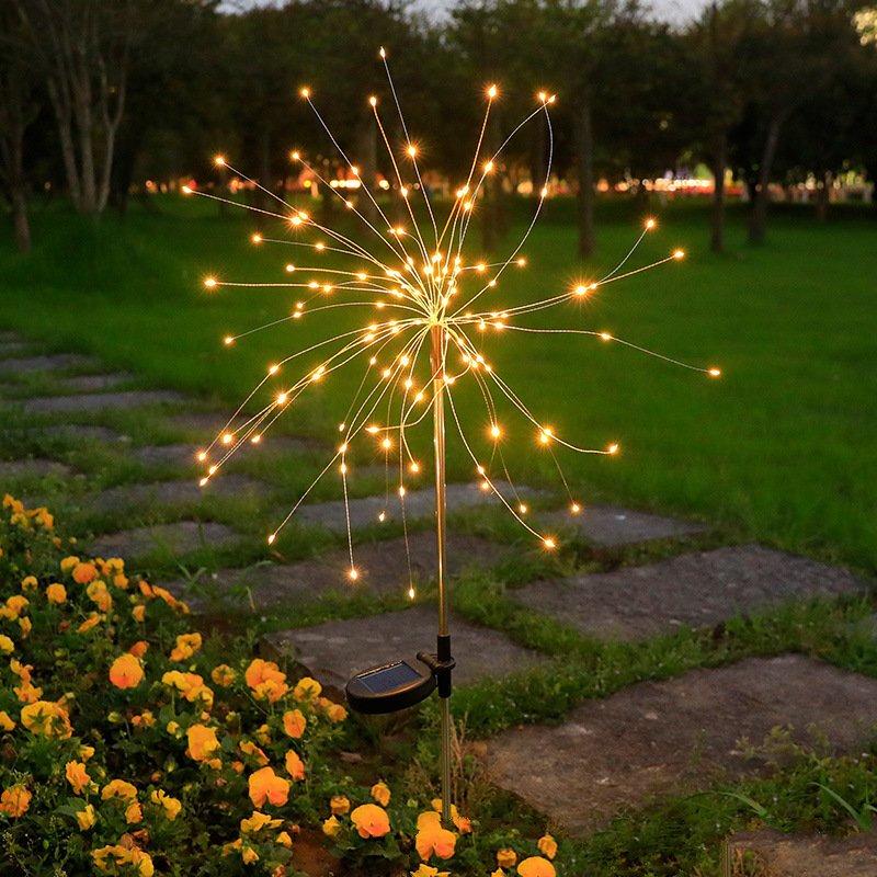 Outdoor Dandelion Firework Garden Light