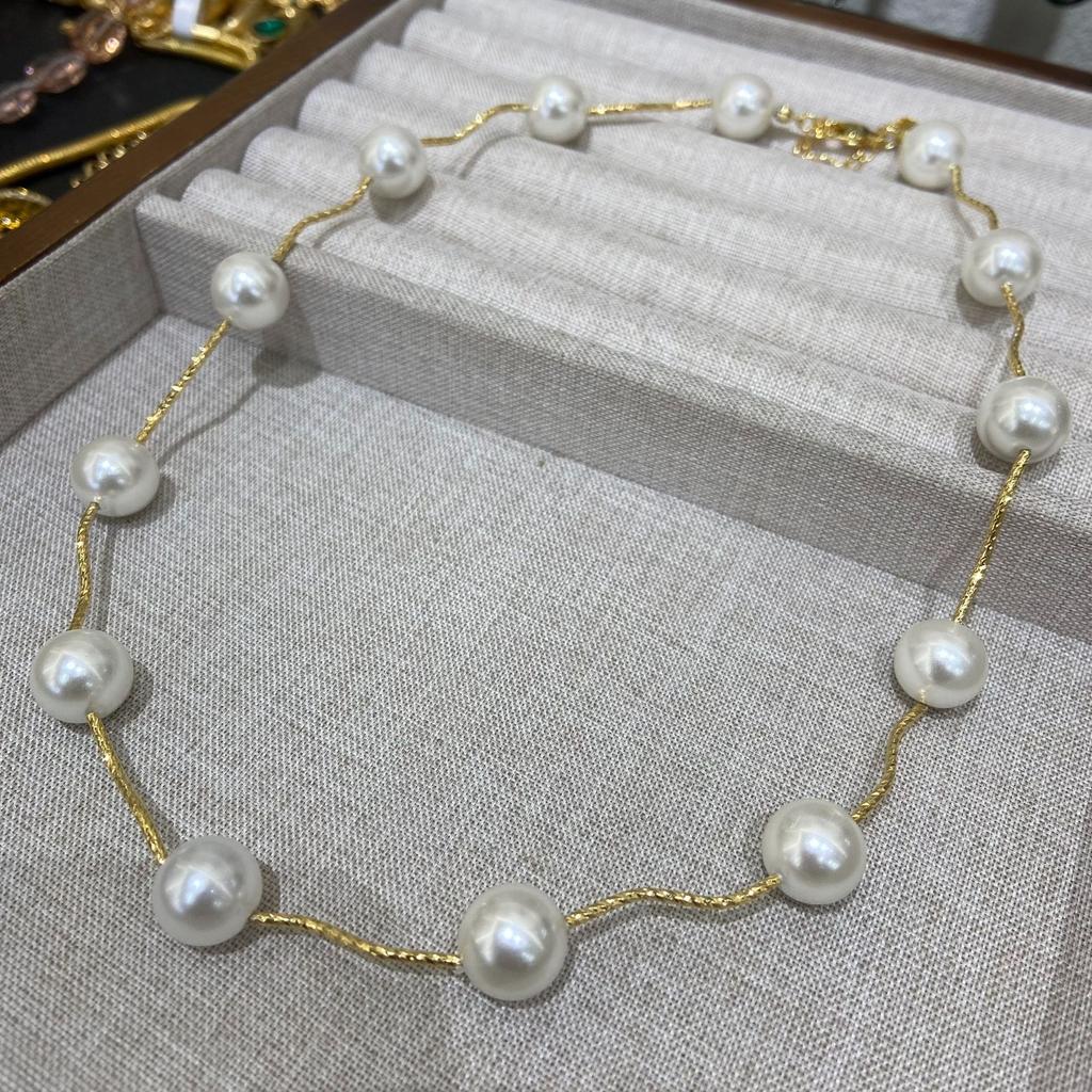 Fashion Charm Mixed Color Necklace Dopamine Autumn And Winter Jewelry Color Necklace Versatile Simple Fashion Style