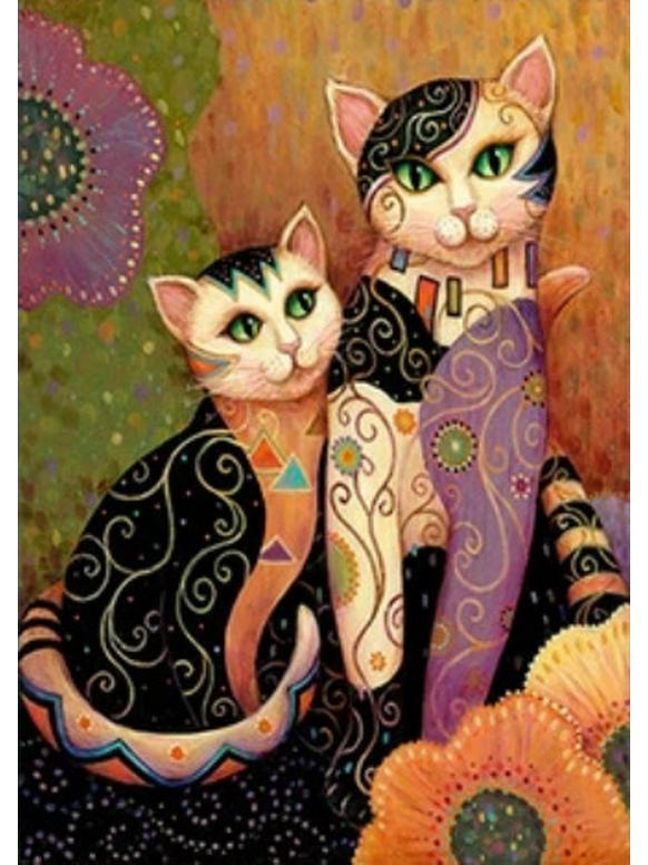 

Холст с рисунком кошки калико - Современная декоративная картина для спальни и гостиной 20X30 frameless