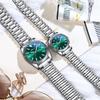 CHENXI Couple Watches Men's Quartz Watch with Date Stainless Steel Strap Water-Resistant Business Casual Style Ideal Couple Gift