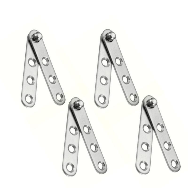 Stainless Steel Doors Hinges Under 360 Degree Rotating Shaft Rotation Hinge Positioning Concealed Cabinet Hinge