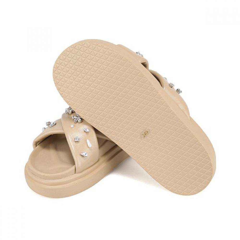 Barbara Casual Mold Mule 4.5cm 2 Colors Bbj303