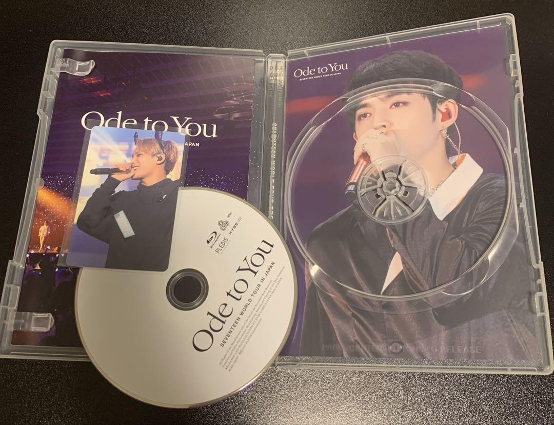 

[USED] SEVENTEEN Ode to You Blu-ray S.Coups Mingyu