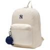 New MLB New York Yankees Polyester Backpack Regular Unisex White 7ABKB0D5N-50CRS