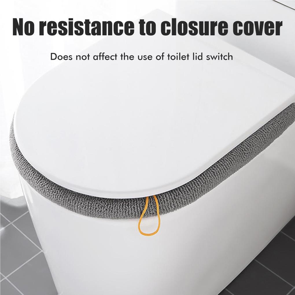 Toilettensitzkissenmatte Langlebig Mehrfarbig Warmhalten