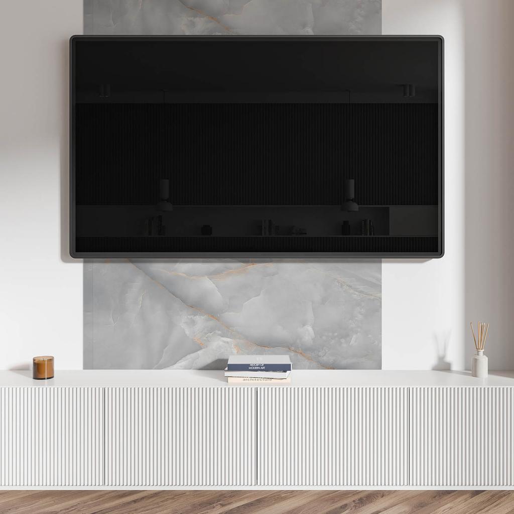 Self-Adhesive Vinyl Printed Panel 120x60 cm Elegant Marble Pattern