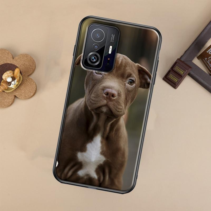 Pitbull Dog Case For Xiaomi 13 14 Ultra 11T 12T 13T 14T Pro POCO X7 Pro X3 X5 X6 F3 F5 F6 M6 Pro Cover