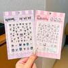 5D Embossed Waterproof Sanrio Cartoon Nail Stickers - Kuromi, Cinnamoroll, Hello Kitty