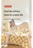 Premium Winter Coral Fleece Plaid Blanket for Women - Thickened Milk Fleece Office Nap Throw