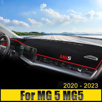 Voor MG 5 MG5 2020 2021 2022 2023 Auto Dashboard Vermijd Licht Pad Instrumentenplatform Bureau Hoes Mat Antislip Tapijten Accessoires
