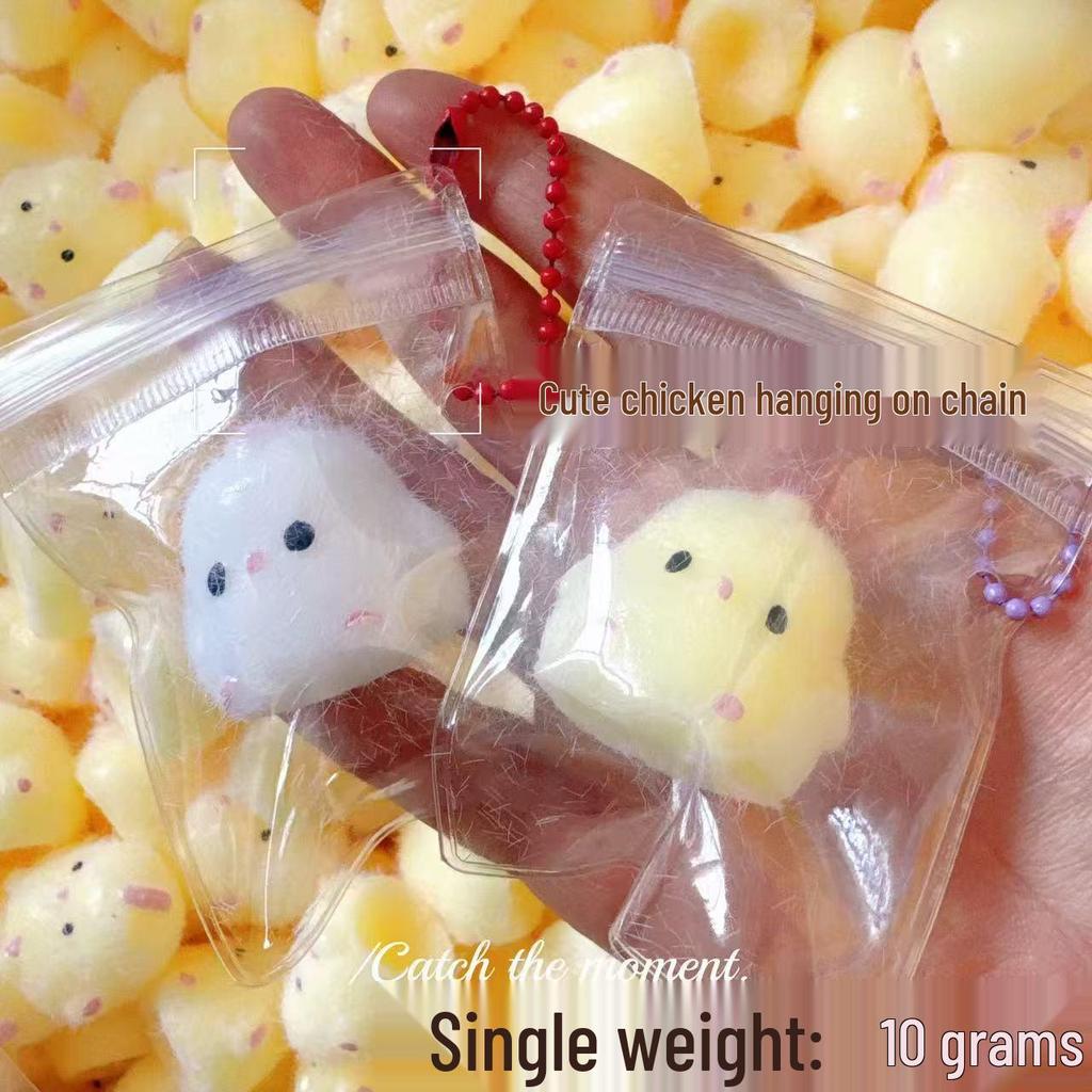 Transparentes Emoji Knödel Quetschspielzeug - Cartoon Mini Nase Relief