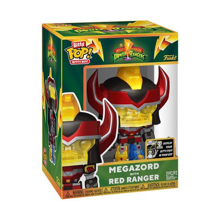 Figurine Funko Bitty Bots Power rangers Megazord avec ranger rouge