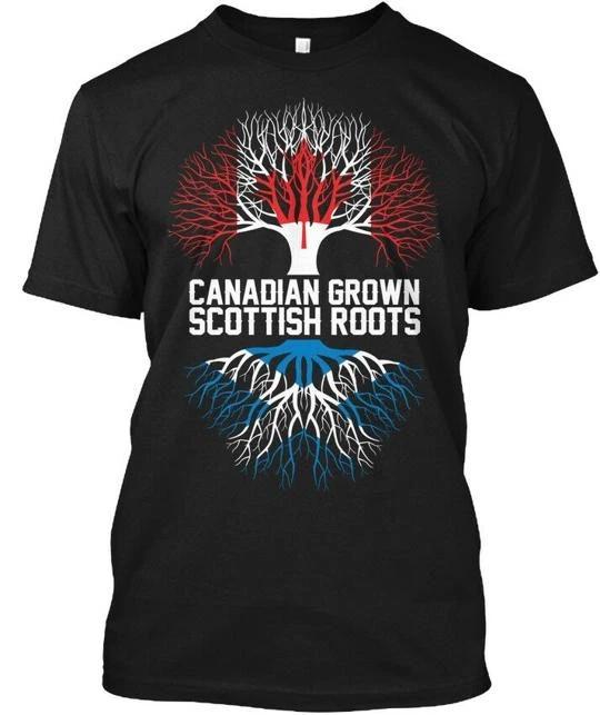 Canadian Grown Scottish Roots - Na TTshirt 4XL