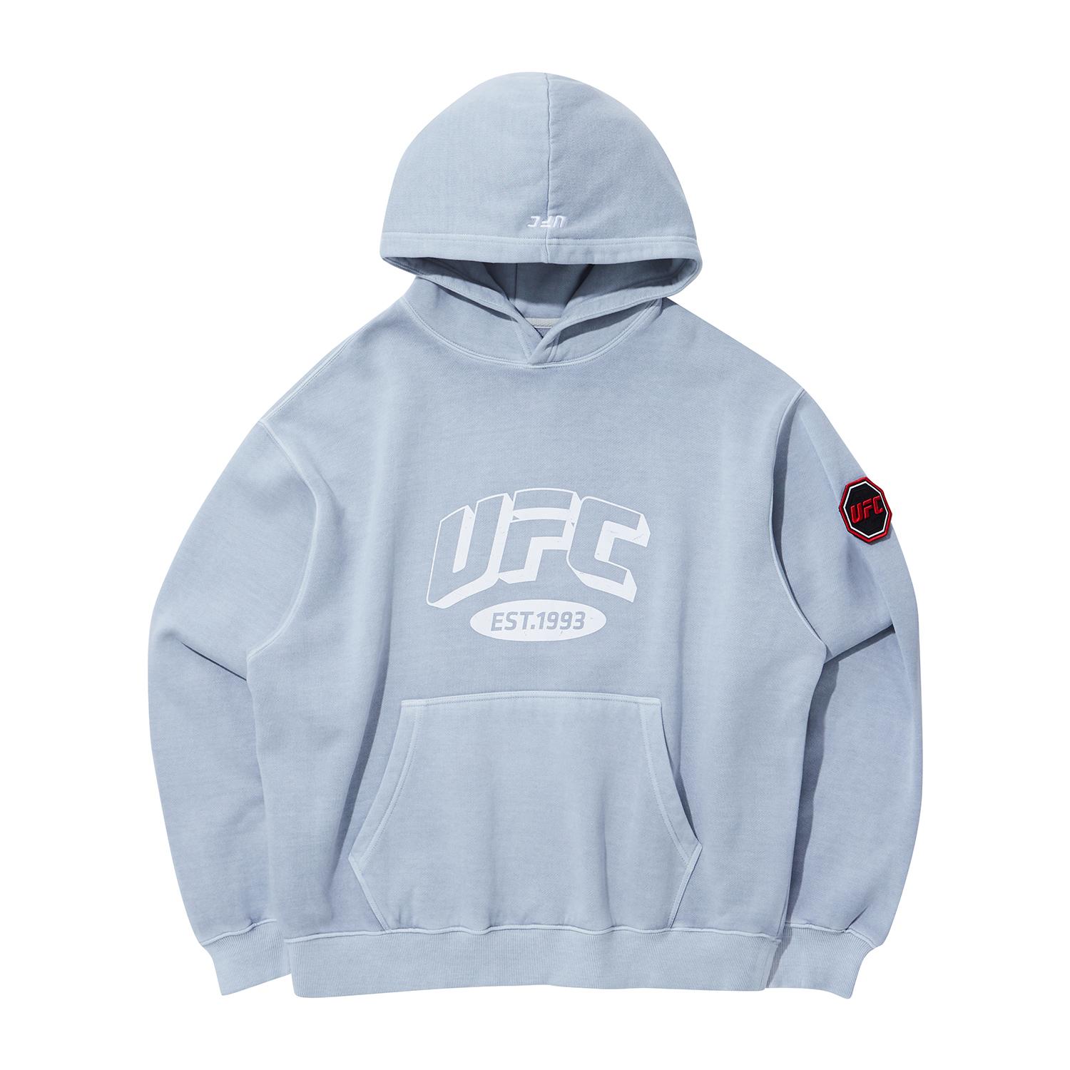 Спортивная одежда UFC Толстовка UFC 3D Пигмент Светло-синяя U2Swt 1341Lb Lb/L