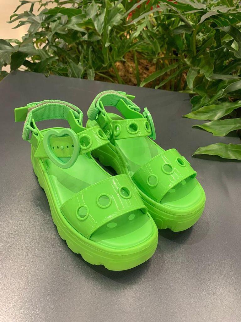 2025 Melissa Women's Thick Sole Jelly Sandals - Brazilian Summer Platform Shoes