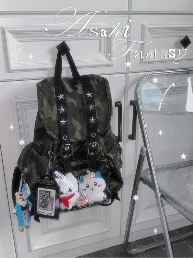 Backpack Canvas 2026 Fashion New Y2K High-Capacity Backpack Spring Summer
