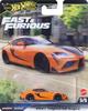 Hot Wheels Fast Furious 2021 Toyota GR Supra Vehicle Ages 3 and Up & Toy, Orange, JBM00,