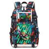 One Piece Zoro Anime Backpack Large Capacity School Bag for Teens Kids