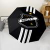1 pièce Équipe de Football (43) Parapluie, Protection Solaire et Protection UV. Il a huit nervures robustes pour une utilisation en extérieur et est un cadeau parfait