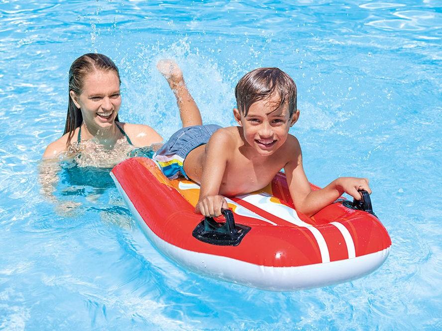 Inflatable Swimming Board 112 X 62 Cm Intex 58165 Red