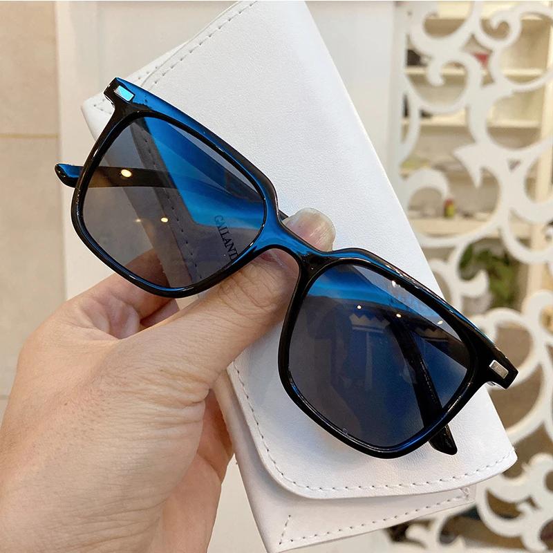 New Square Retro Sunglasses Fashion Women Vintage Sun Glasses For Men Luxury Brand Eyeglasses Uv400