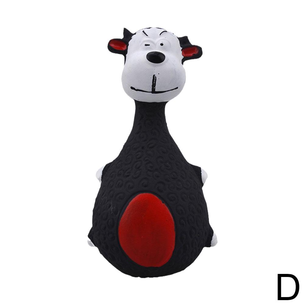 

1pc Soft Rubber Chewy Toys Four Styles Squeaky Interactive Throwing Games Cute And Fun Suitable For Small And Medium Sized Dogs