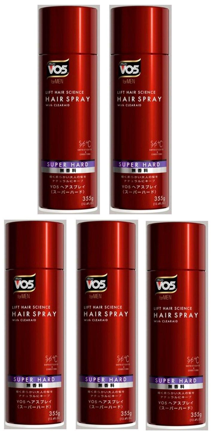

VO5 for MEN Hairspray Unscented 355g x 5 pieces [Bulk Purchase] (Super Hard)