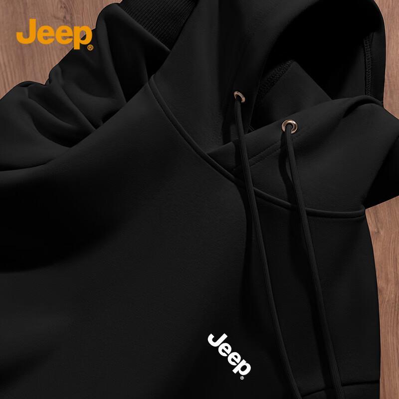 JEEP Men s Pullover Hoodie L