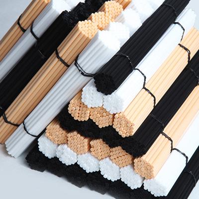 100pcs Rattan Sticks Aroma Diffuser Replacement Aromatherapy Reed Diffuser Refill Sticks DIY Handmade Fragrance Room Home Decor