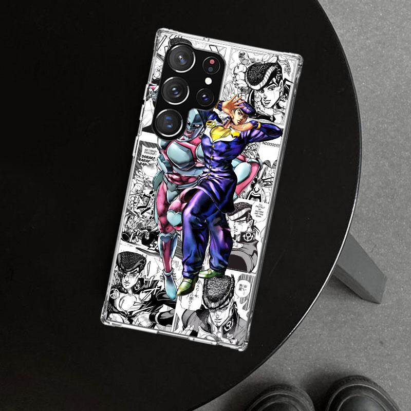 JoJo Adventure Higashikata Josuke Phone Case Cover for Samsung Galaxy S26 S25 Edge S24 S23 Ultra S22 Plus S21 FE S20 + Art Custo