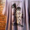 [USED] Vintage Yu Yu Hakusho anime t-shirt featuring Yusuke and Hiei from the 00s and Y2K movies