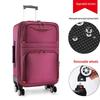 Kuai Chi Oxford Cloth Business Luggage with Detachable Wheels