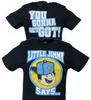R Truth Little Jimmy You Gonna Get Got Black T-shirt